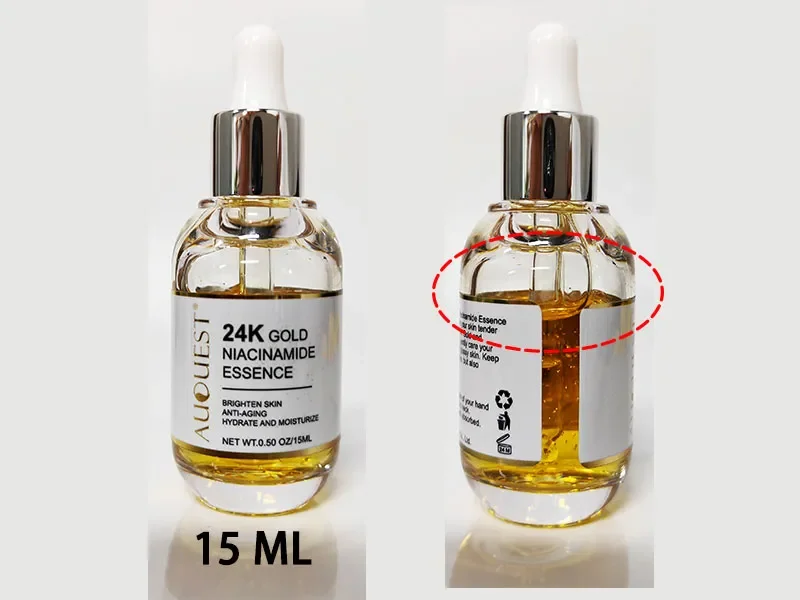 Niacinamide Serum Hyaluronic Acid for Face 24K Gold Serum Moisturizing Brighten Smoothing Facial Skin Care