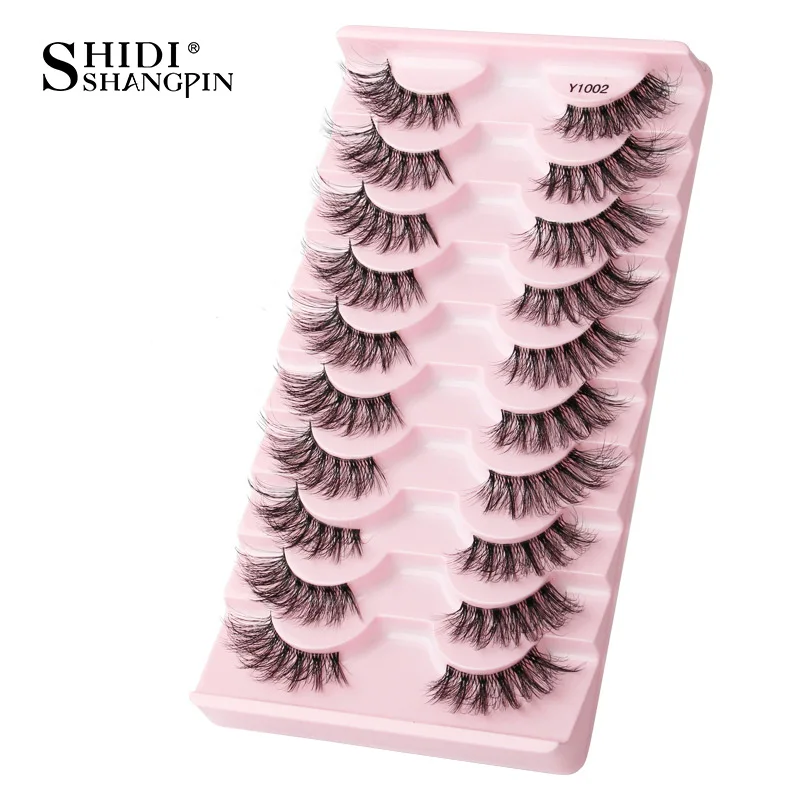 YSDO Half Eyelashes 3/5/10 Half Lashes Soft Natural Cat Eye Lashes Makeup Tool Extension Fluffy Faux Cils maquiagem Half Lashes