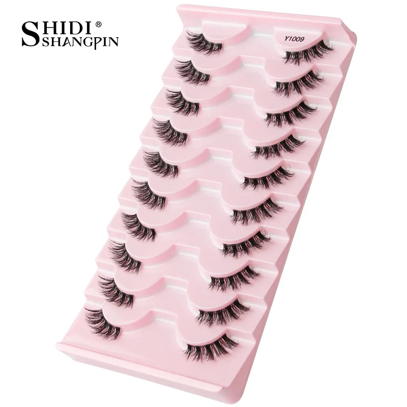 YSDO Half Eyelashes 3/5/10 Half Lashes Soft Natural Cat Eye Lashes Makeup Tool Extension Fluffy Faux Cils maquiagem Half Lashes