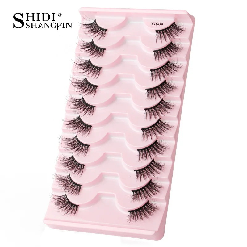 YSDO Half Eyelashes 3/5/10 Half Lashes Soft Natural Cat Eye Lashes Makeup Tool Extension Fluffy Faux Cils maquiagem Half Lashes