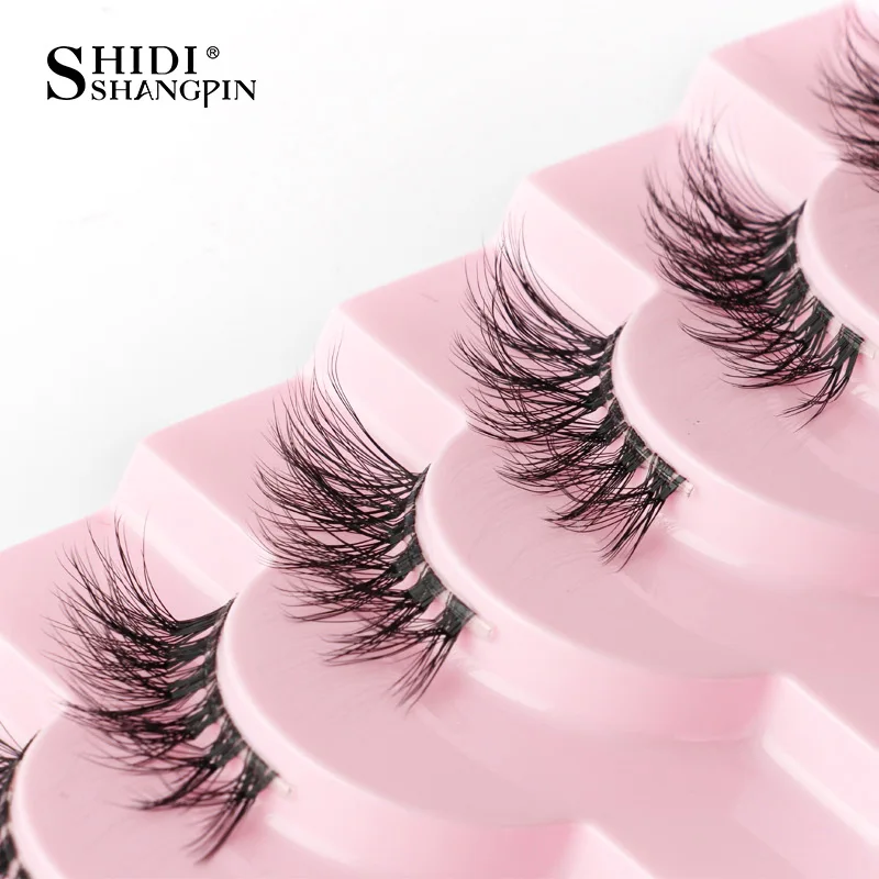 YSDO Half Eyelashes 3/5/10 Half Lashes Soft Natural Cat Eye Lashes Makeup Tool Extension Fluffy Faux Cils maquiagem Half Lashes