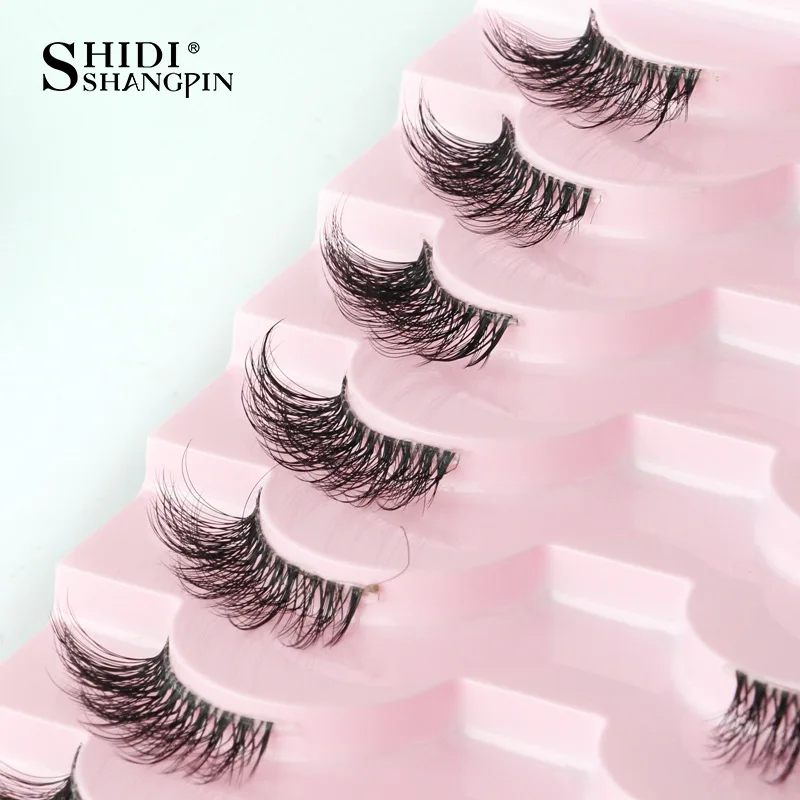 YSDO Half Eyelashes 3/5/10 Half Lashes Soft Natural Cat Eye Lashes Makeup Tool Extension Fluffy Faux Cils maquiagem Half Lashes