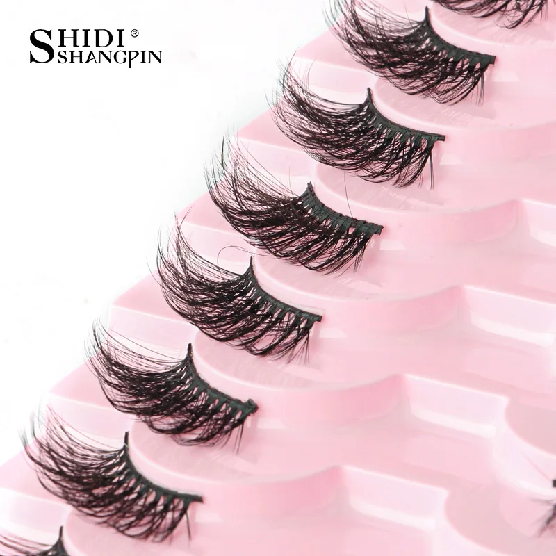 YSDO Half Eyelashes 3/5/10 Half Lashes Soft Natural Cat Eye Lashes Makeup Tool Extension Fluffy Faux Cils maquiagem Half Lashes