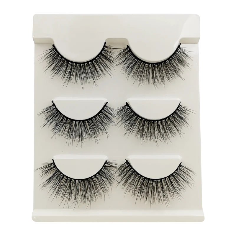 YSDO Half Eyelashes 3/5/10 Half Lashes Soft Natural Cat Eye Lashes Makeup Tool Extension Fluffy Faux Cils maquiagem Half Lashes