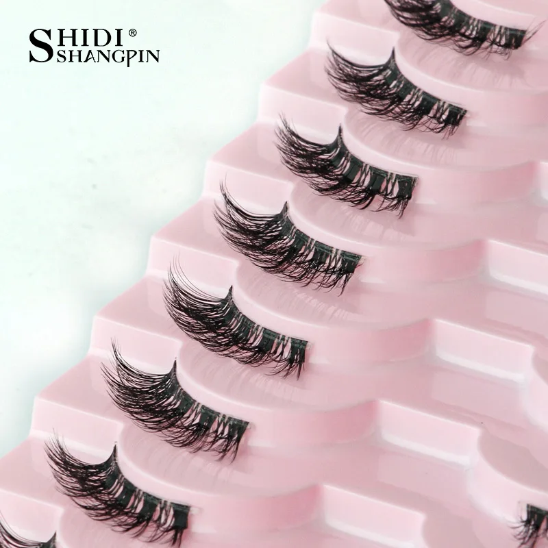 YSDO Half Eyelashes 3/5/10 Half Lashes Soft Natural Cat Eye Lashes Makeup Tool Extension Fluffy Faux Cils maquiagem Half Lashes