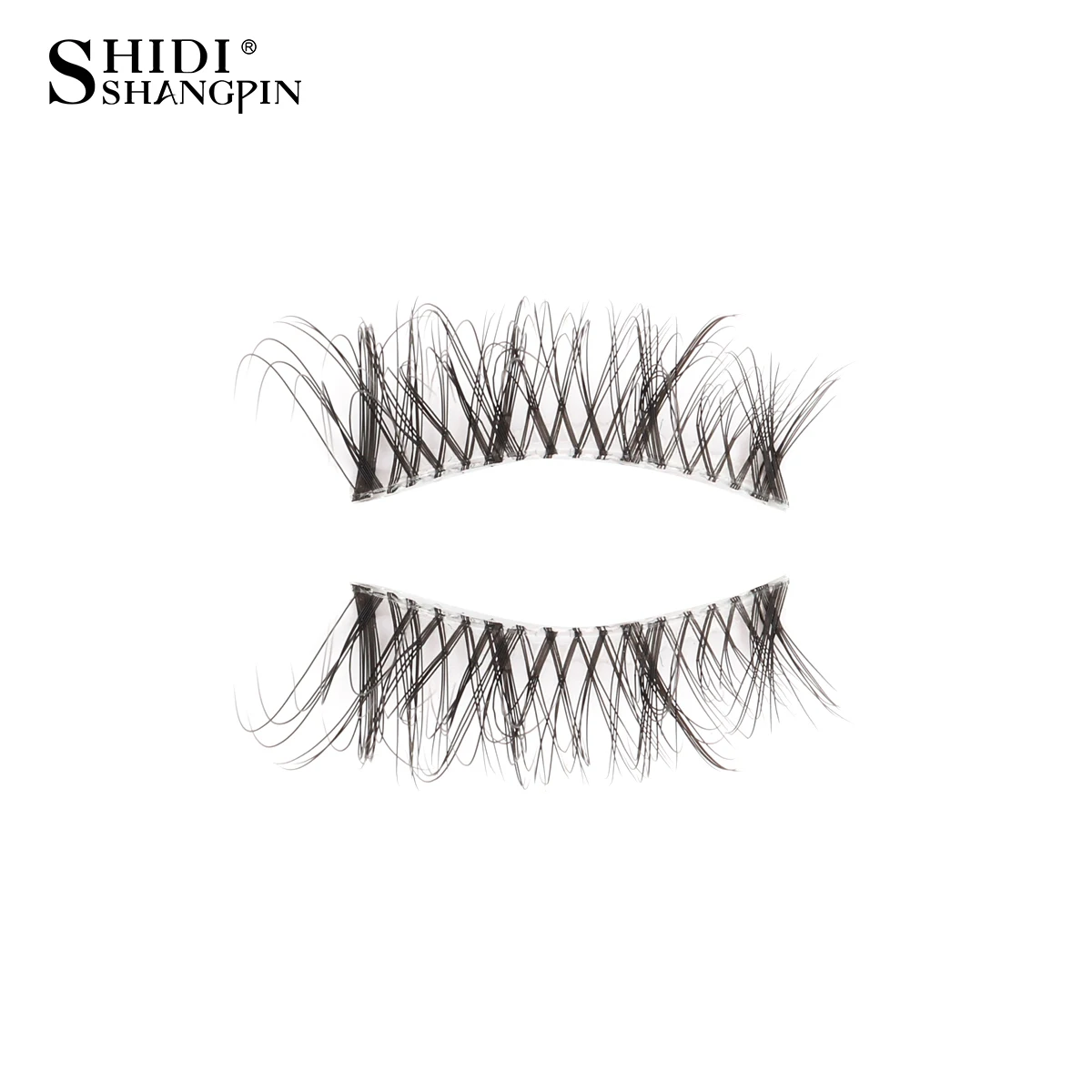 Half Lashes Mink Eyelashes Natural Soft Cat Eye False Eyelashes Long Wispy 3D Mink Lashes Makeup Eyelash Extension Fake Lashes