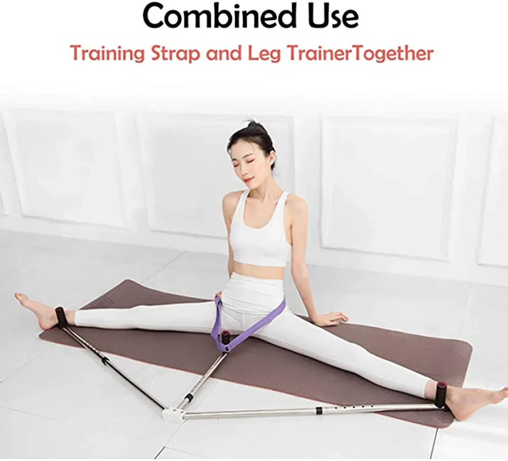 Training Bar Flexibility 3 Leg Yoga Ballet Dance Stretching Adjustable Equipment Stretcher Split