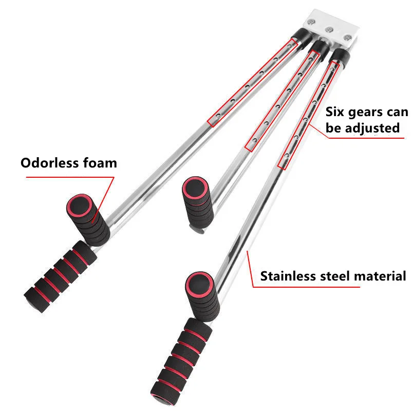 1Pcs Stretching Training Flexibility Pole Adjustable 3-Bar Leg Stretcher Split Stretching Machine Gym Legs Extension Equipment