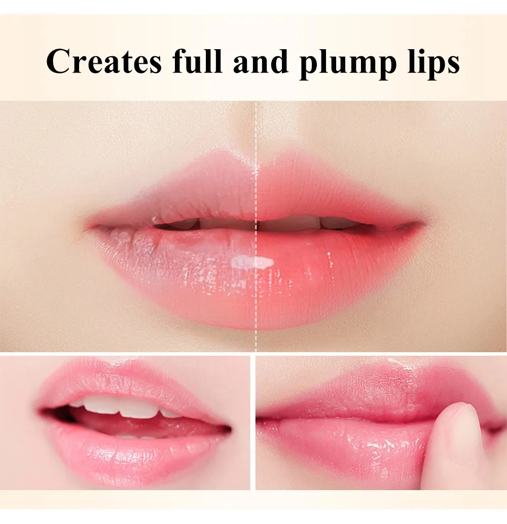 LANBENA Chameleon Lip Balm Long-lasting Moisturizing Sexy Lip Gloss Nourishing Smoothing Lip Lines Plumper Care Daily Makeup