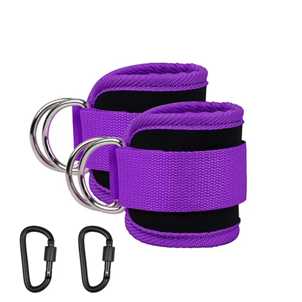 Ankle Strap Resistance Bands Hip Leg Strength Pull Rope Fitness Elastic Training Home Yoga Pilate Crossfit Workout Gym Equipment