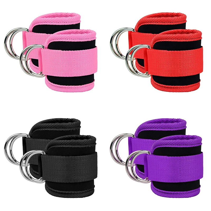 Ankle Strap Resistance Bands Hip Leg Strength Pull Rope Fitness Elastic Training Home Yoga Pilate Crossfit Workout Gym Equipment