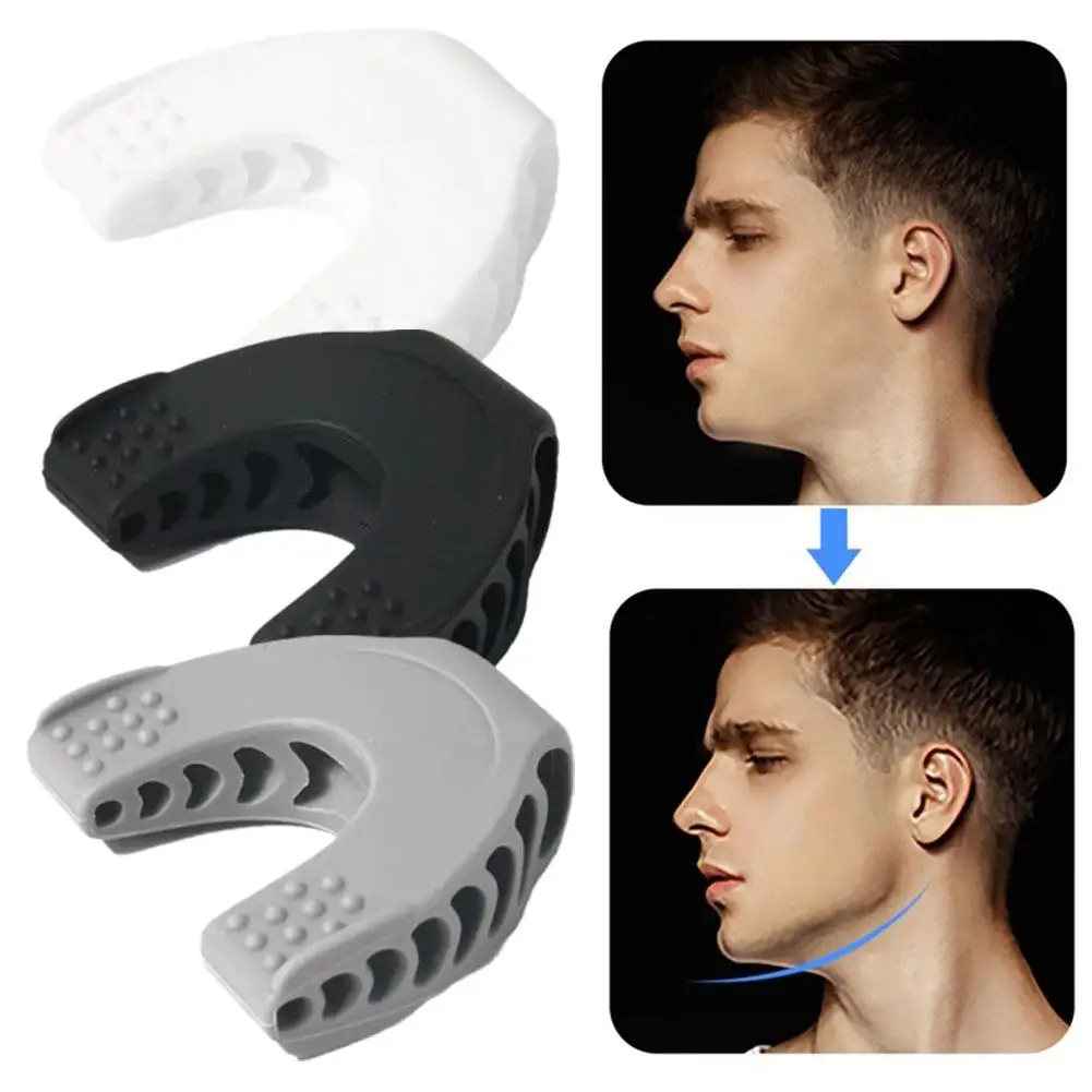 Jaw Exerciser And Neck Toning Jawline Exerciser For Men And Women Face Muscle Trainin Resistance Levels Double Chin Reducer