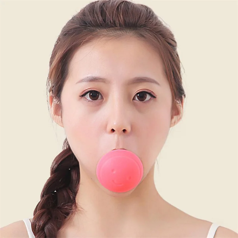 Face Masseter Facial Mouth Jawline Jaw Muscle Exerciser Face Lift Face Firming Silicone V-shaped Thin Face Breathing Tool