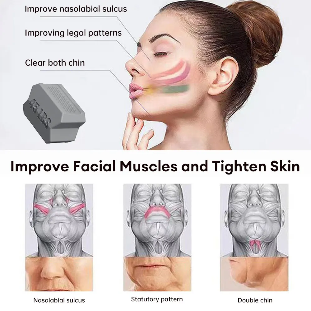 JawLine Exerciser Ball Facial Jaw Muscle Toner Trainin Jawline Gum Exercises Face Chin Cheek Lifting double chin eliminator