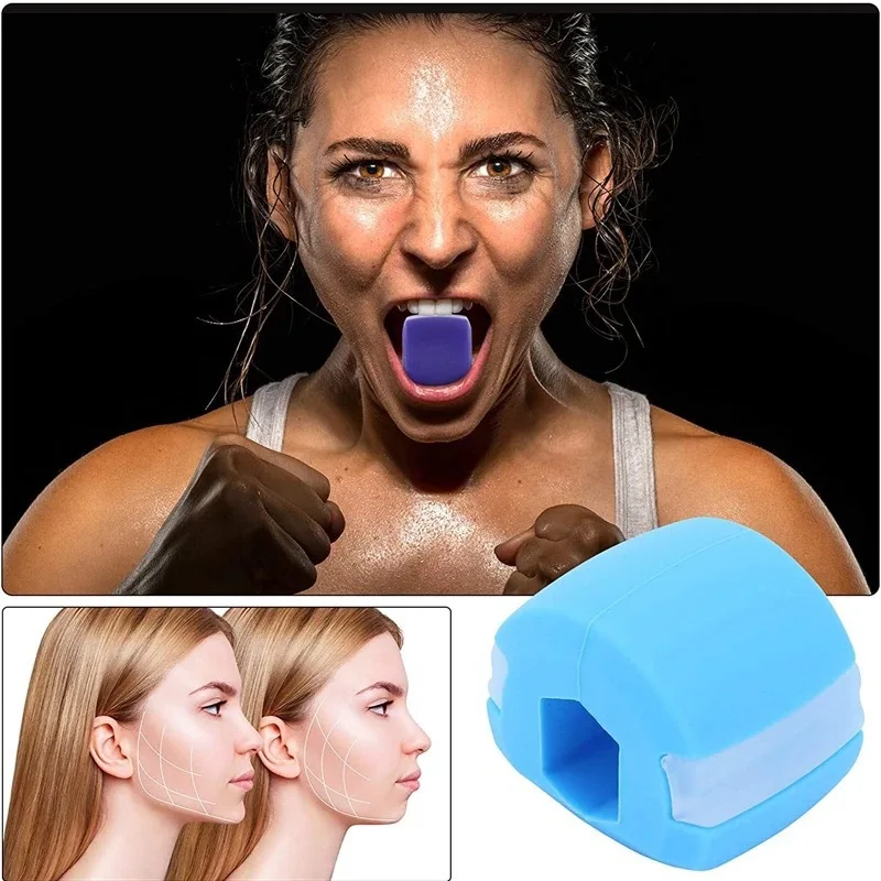 Jaw Trainer Face Masseter Exerciser Facial Neck Toning Ball Mouth Jaw Shaper Jaw Muscle Trainer Double Chin Remover Reducer