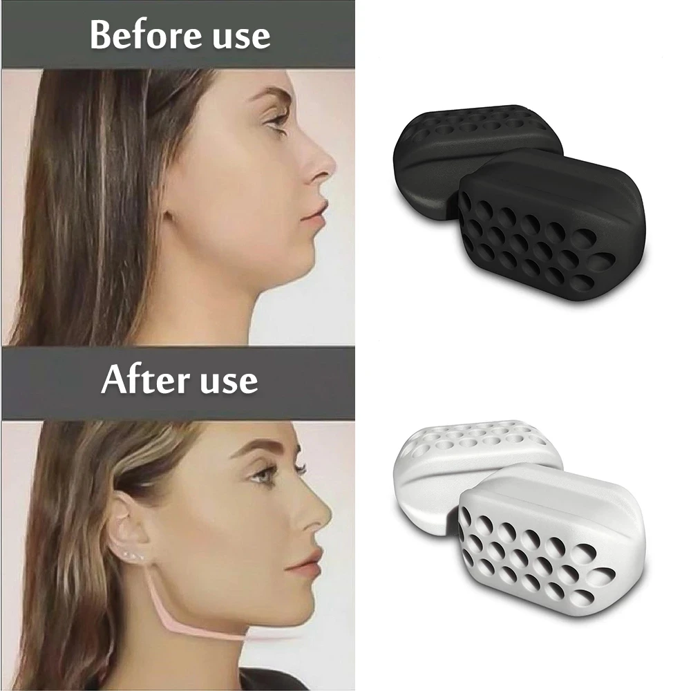 Jaw Trainer Face Masseter Exerciser Facial Neck Toning Ball Mouth Jaw Shaper Jaw Muscle Trainer Double Chin Remover Reducer