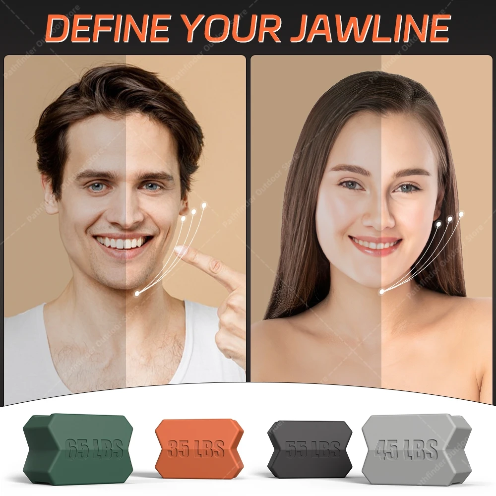 JawLine Exerciser Ball Facial Jaw Muscle Toner Trainin Jawline Gum Exercises Face Chin Cheek Lifting double chin eliminator