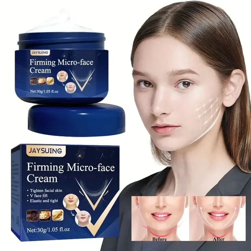 Hot V-Shape Slimming Cream Removal Double Chin Firming Tighten Mandibular line Slimming Masseter Face Muscle Fat Burning Cream