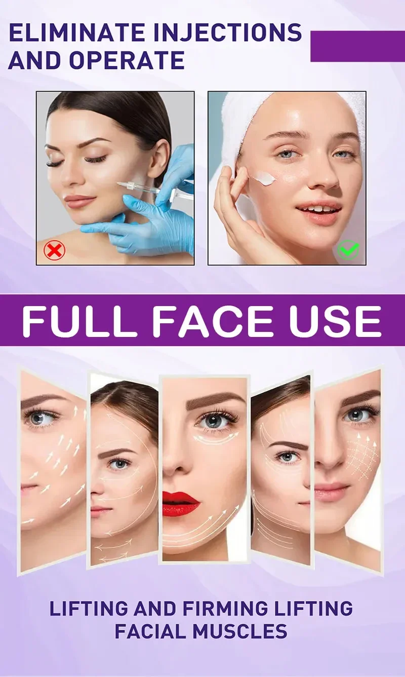 V-Shaped Slimming Face Cream Lift Firm Remove Double Chin To Create A Small V Face Anti-Aging Beauty Massage Products New